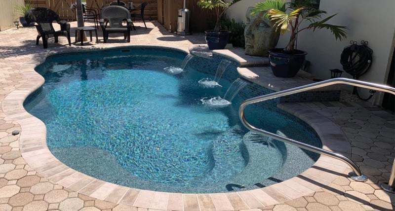Latham Fiberglass Pool Shapes Aruba