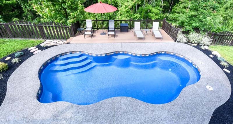 Latham Fiberglass Pool Shapes Bermuda