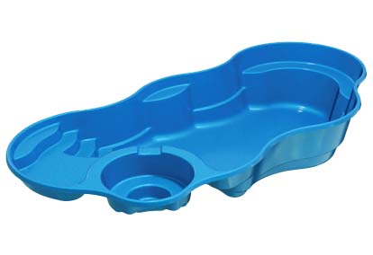 Latham Fiberglass Pool Shapes Laguna Deluxe 