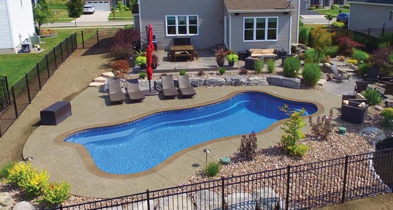 Latham Fiberglass Pool Shapes Cambridge