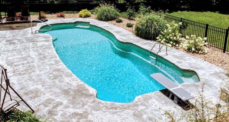 Latham Fiberglass Pool Shapes Rockport